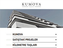 Tablet Screenshot of kumova.com.tr
